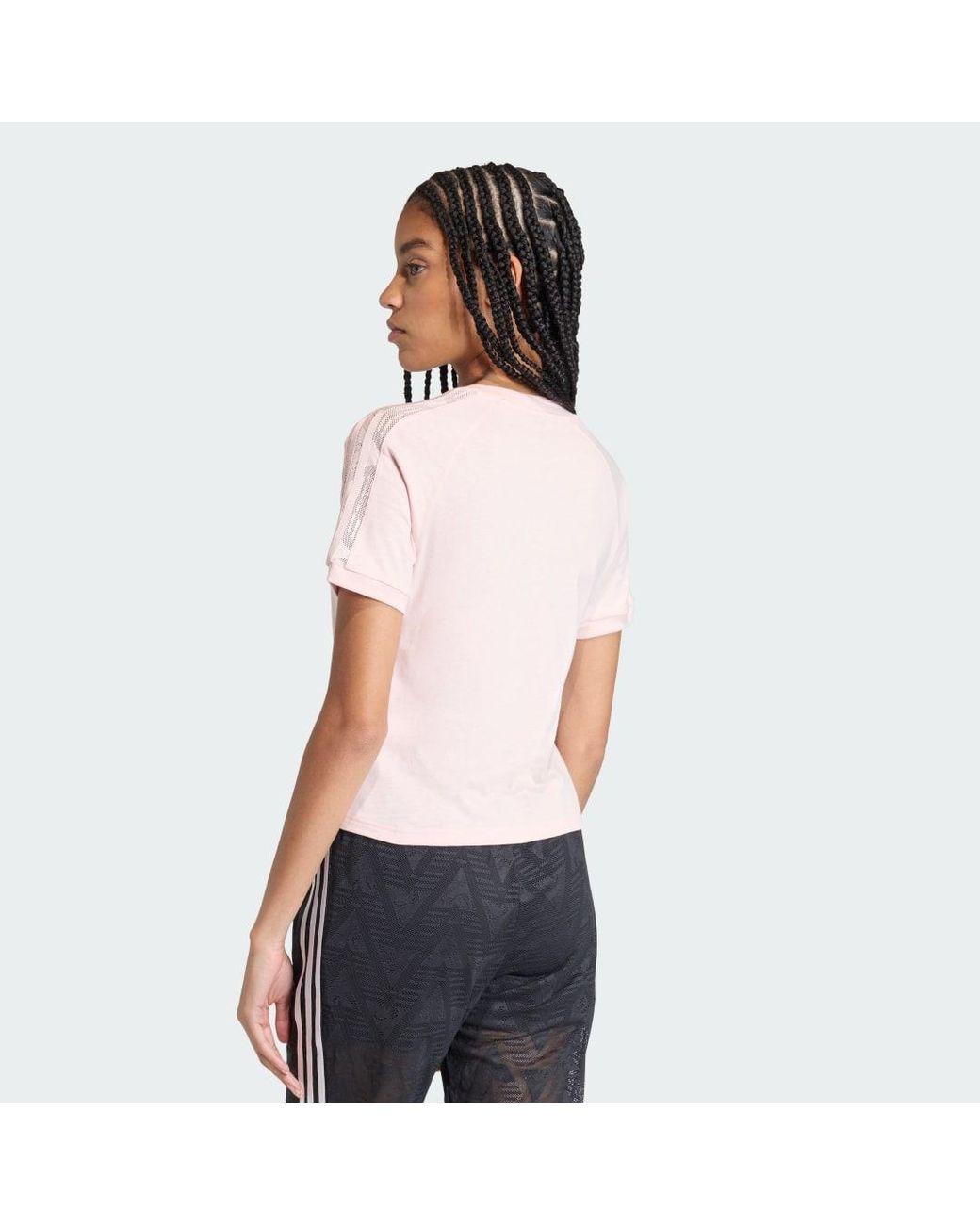 Adidas White Lace Cali T-Shirt