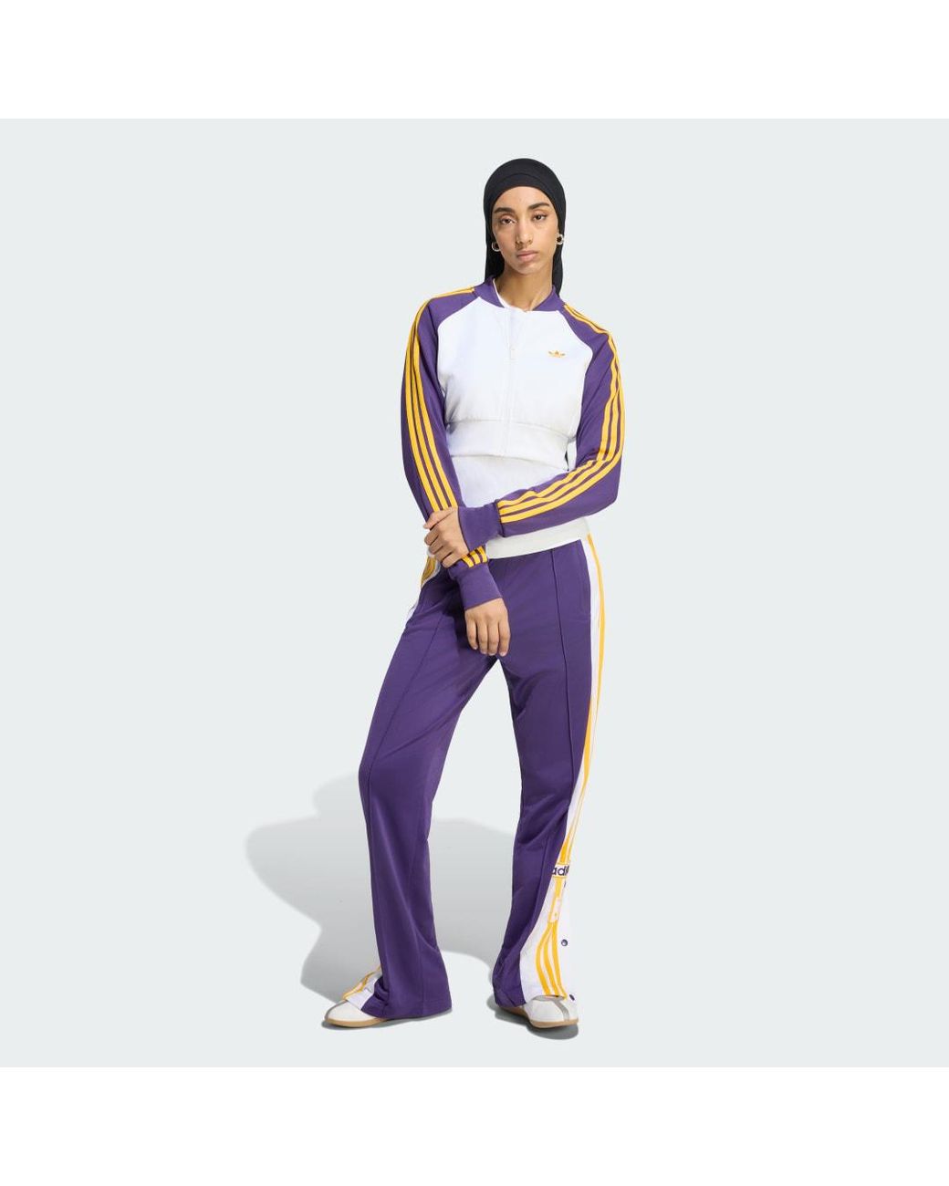 Adidas Blue Adibreak Track Tracksuit Bottoms