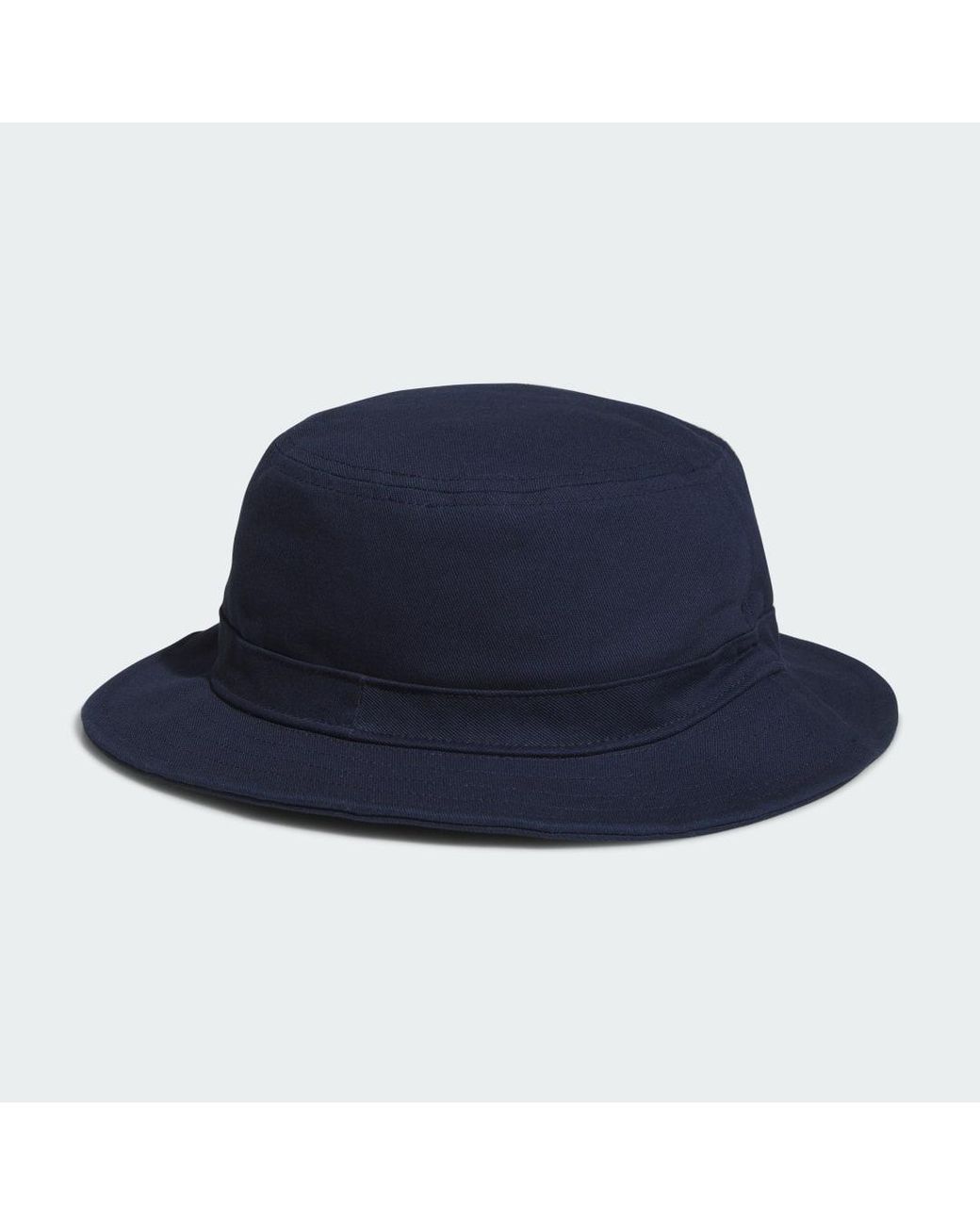 Adidas Blue Solid Bucket Hat for men