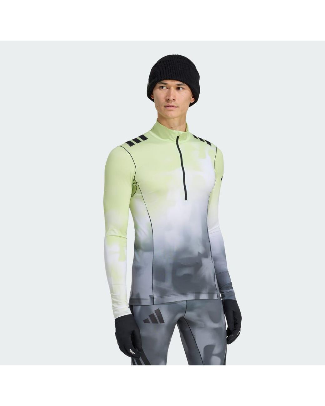 Adidas Green Terrex Xperior Pro X-Country C-Ski Top for men