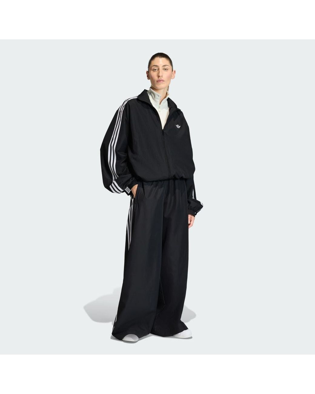 Adidas Black Firebird Track Tops