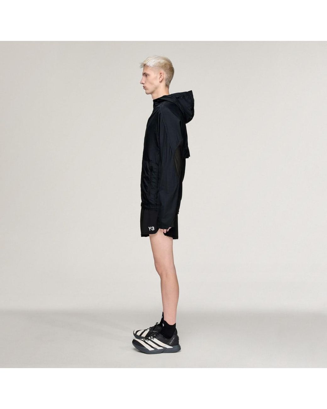 Adidas Black Y-3 Running Jacket for men