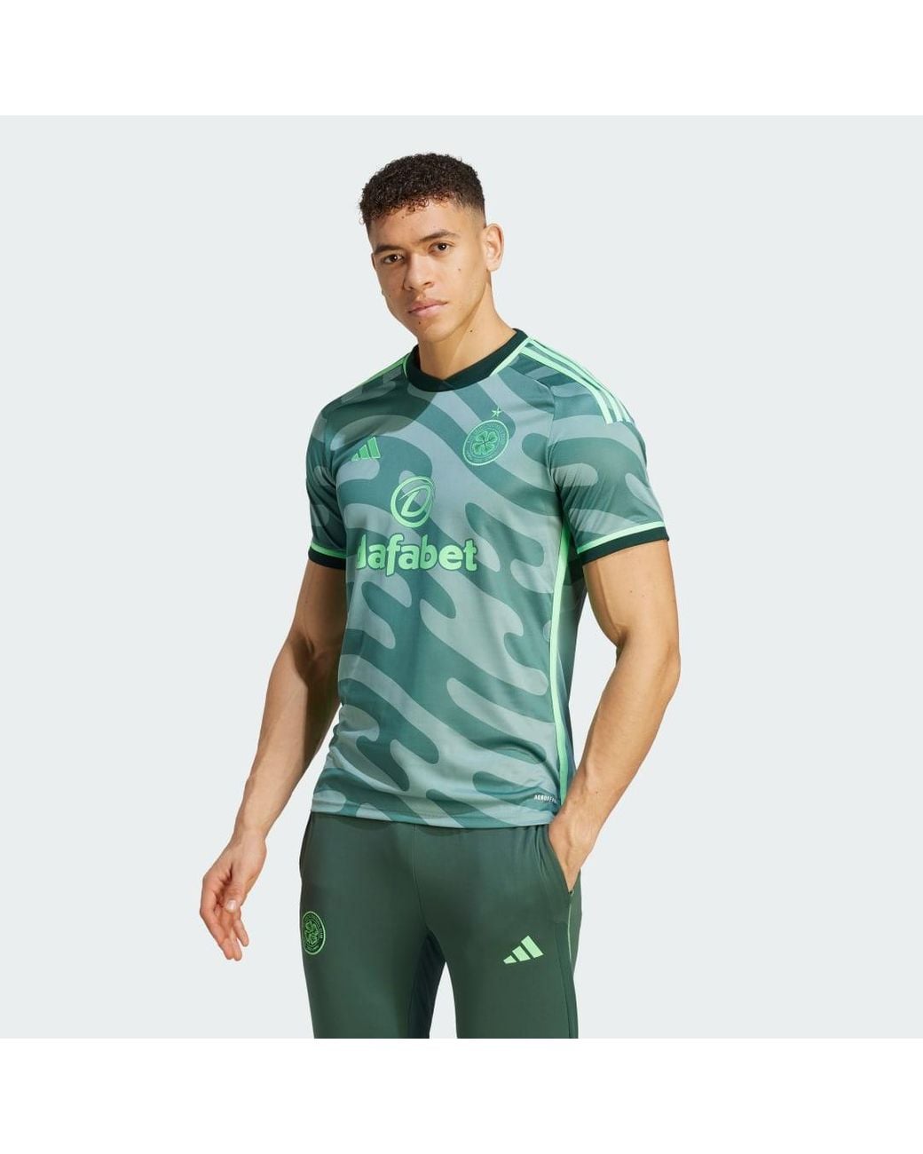 pink celtic 3rd strip adidas Celtic Fc 23/24 Third Jersey in Green for Men Lyst UK