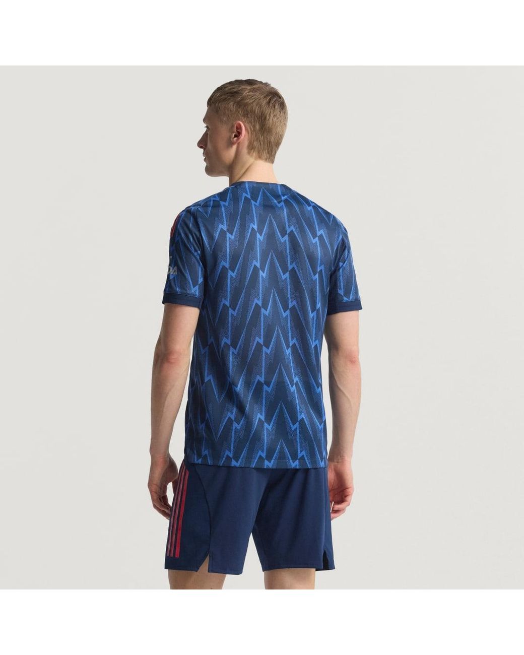 Adidas Blue Arsenal 25/26 Away Authentic Jersey for men