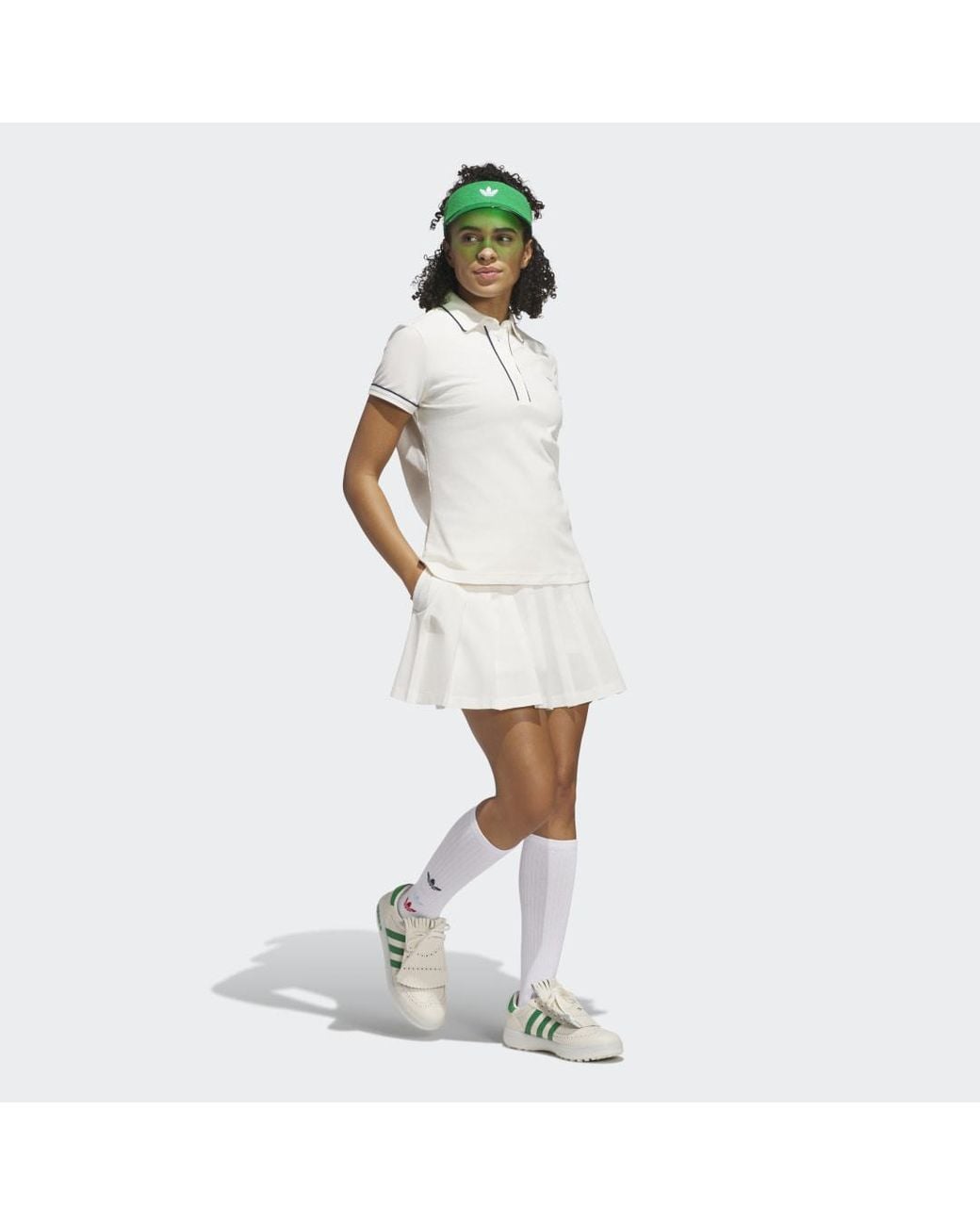 Adidas Gray Originals Pleated Skirt