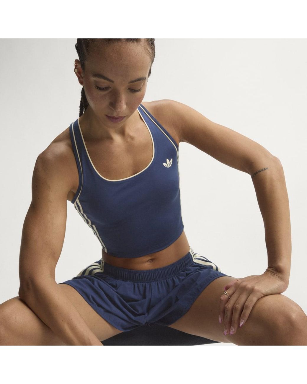 Adidas Blue Originals Sport Tank Top