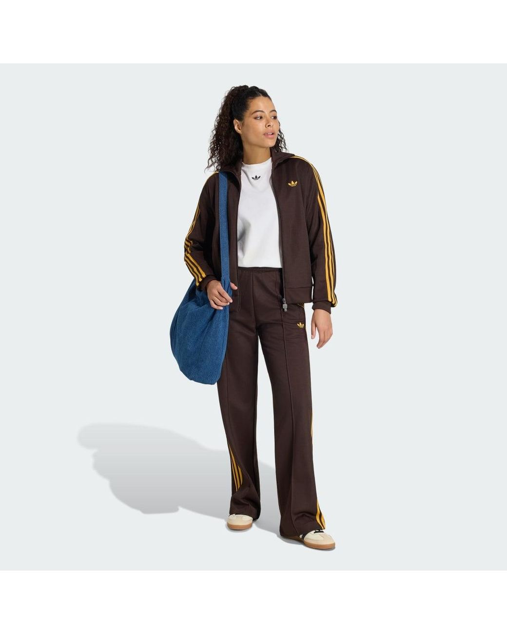 Adidas Brown Classic Track Top