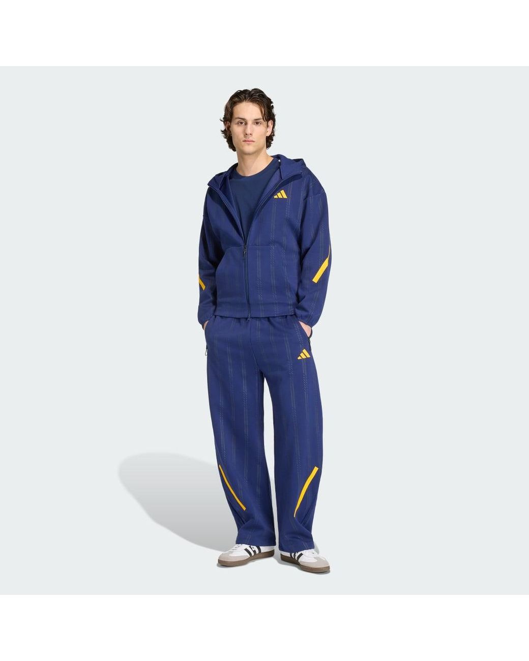 Adidas Blue Spain 26 Z.N.E. Tracksuit Bottoms for men