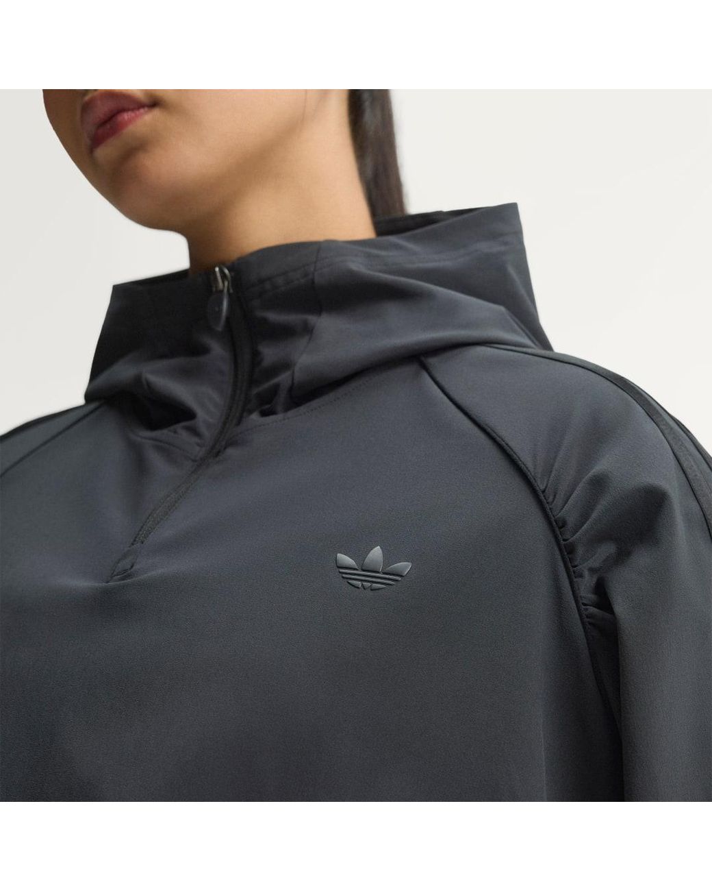 Adidas Black Originals Sport Coverup Jacket