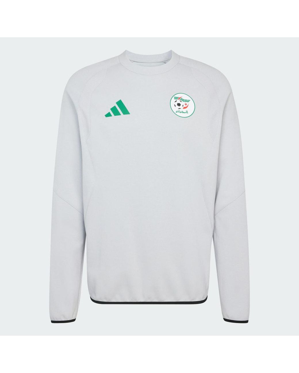 Adidas Gray Algeria Tiro Travel Full Zip Windbreaker for men