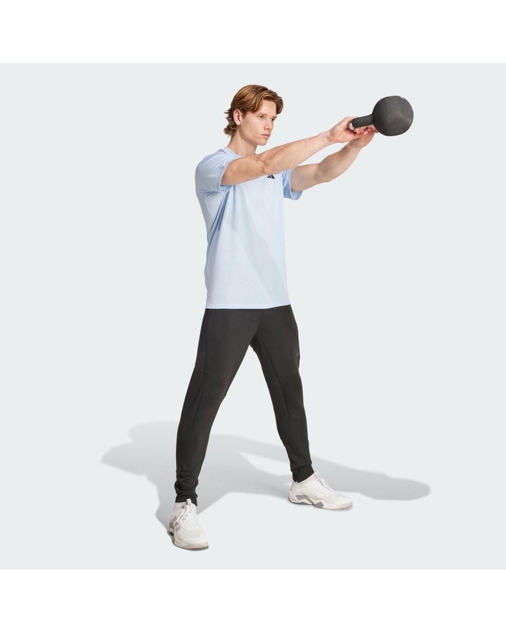 Adidas Blue Train Essentials Feelready Training T-Shirt for men
