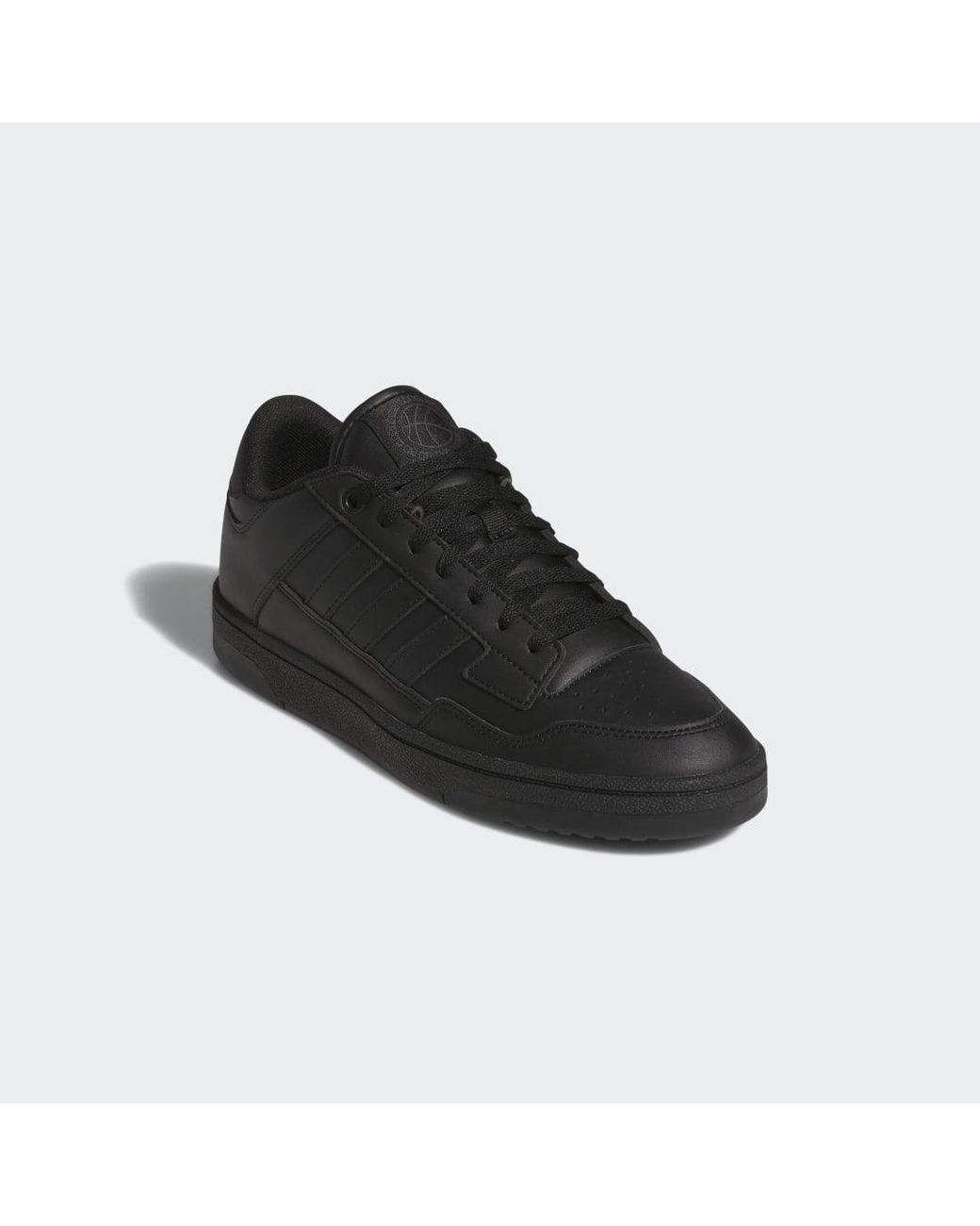Adidas Black Rapid Court Low Shoes