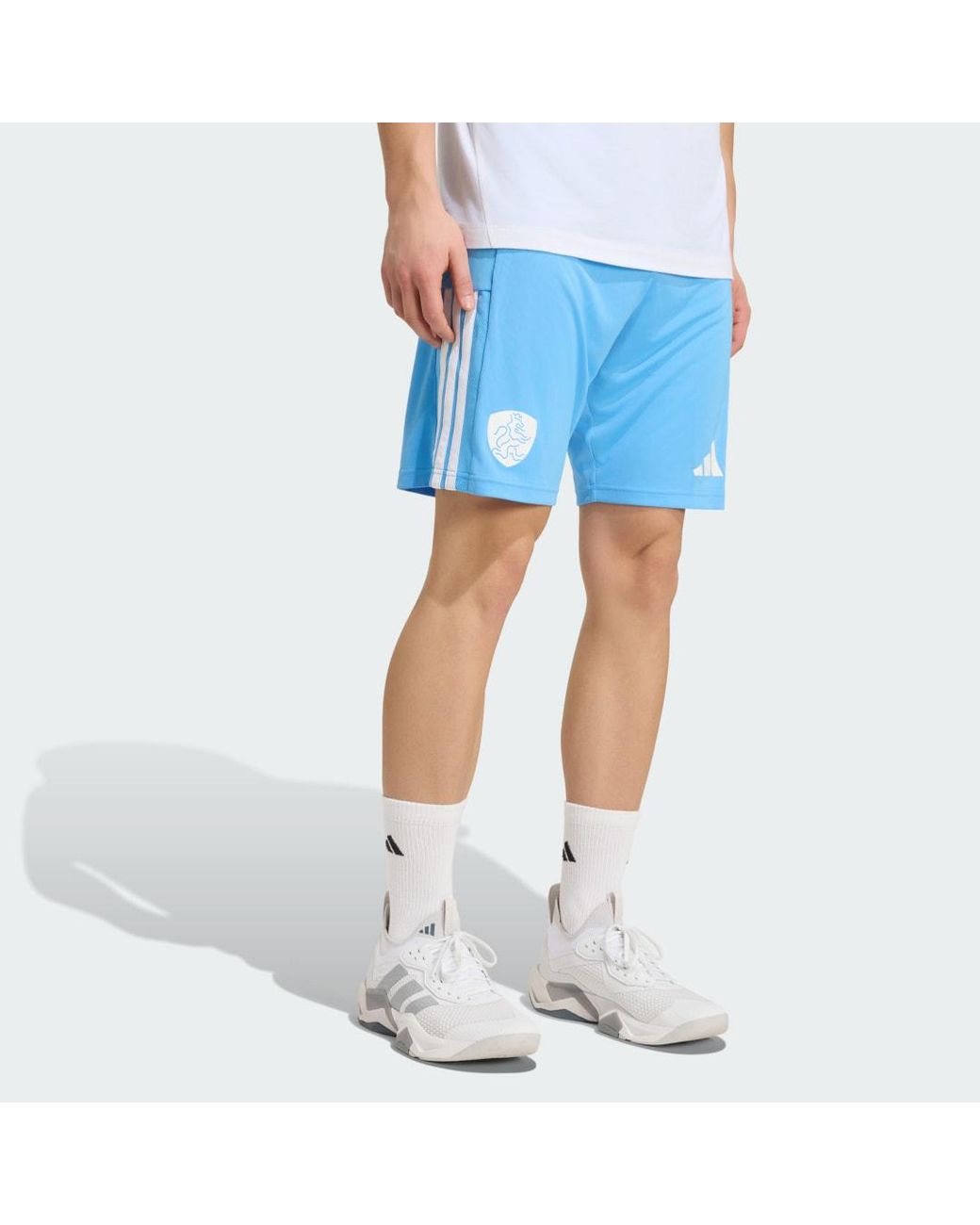 Adidas Blue Royal Dutch Hockey Away Shorts for men