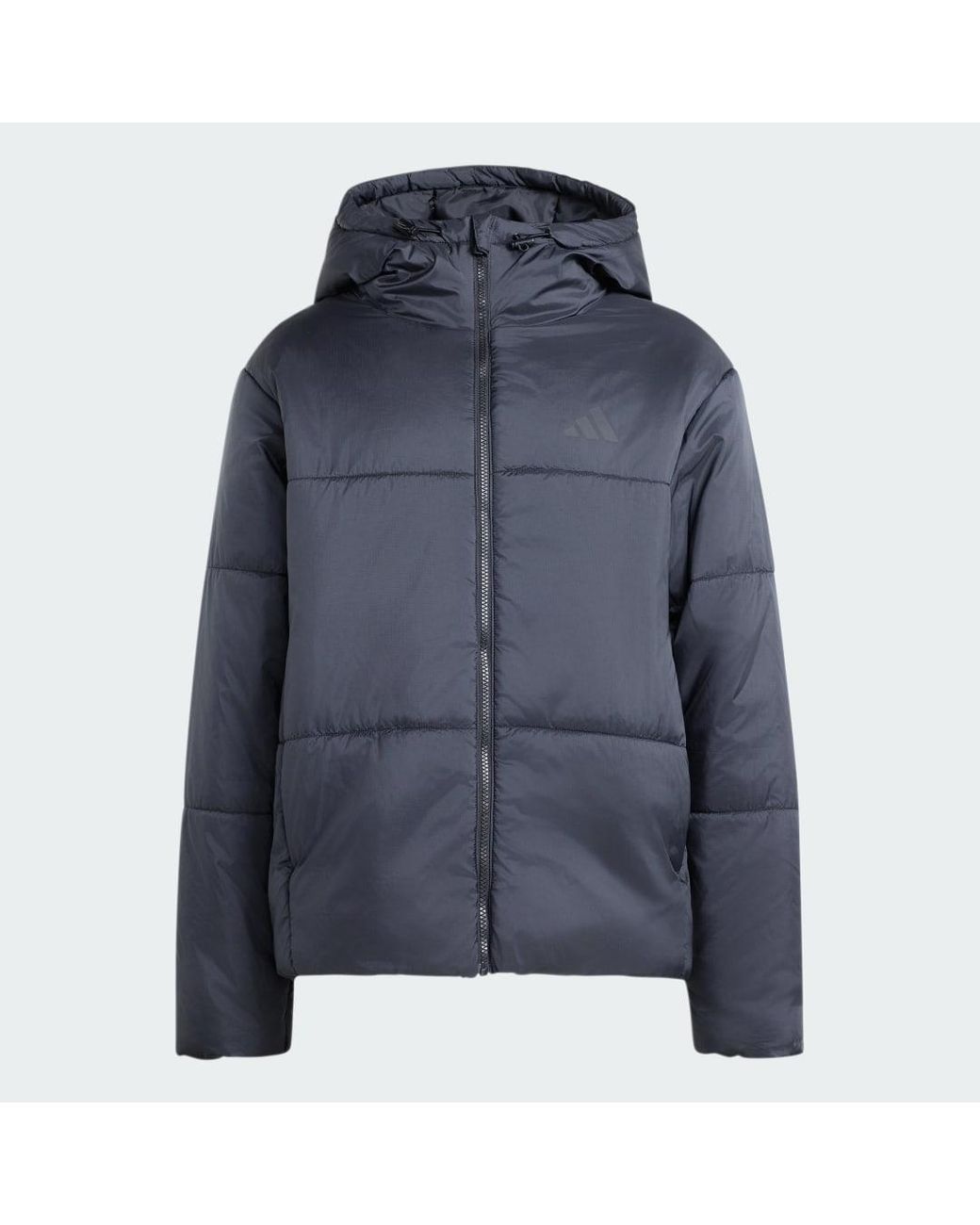 Adidas Blue Essentials Highloft Insulated Puffer Jacket for men