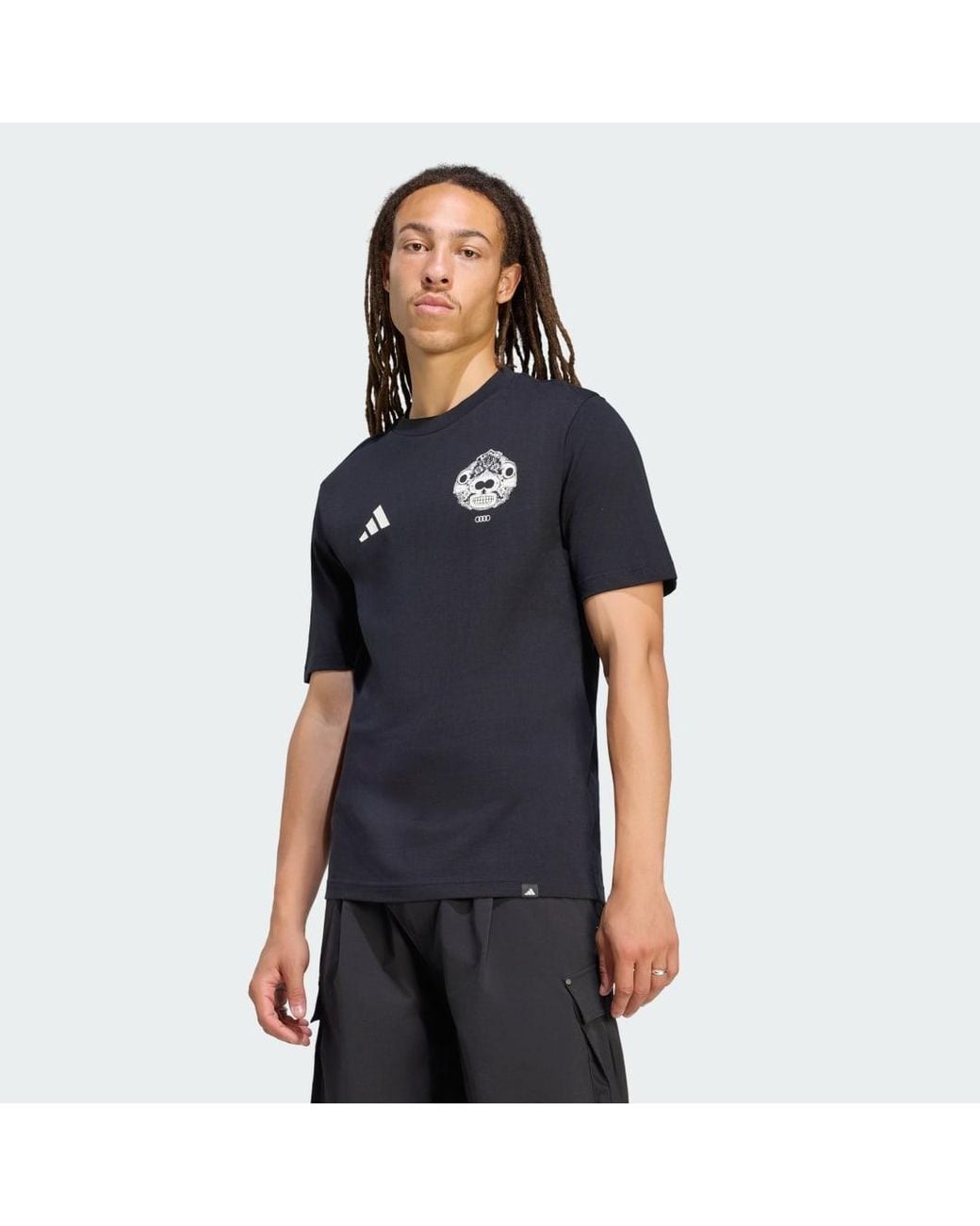 Adidas Black Audi Revolut F1 Team Mexico T-Shirt Ii for men