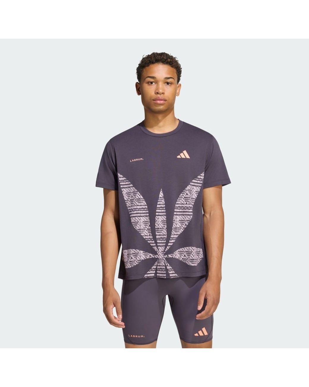 Adidas Purple Running X Labrum T-Shirt