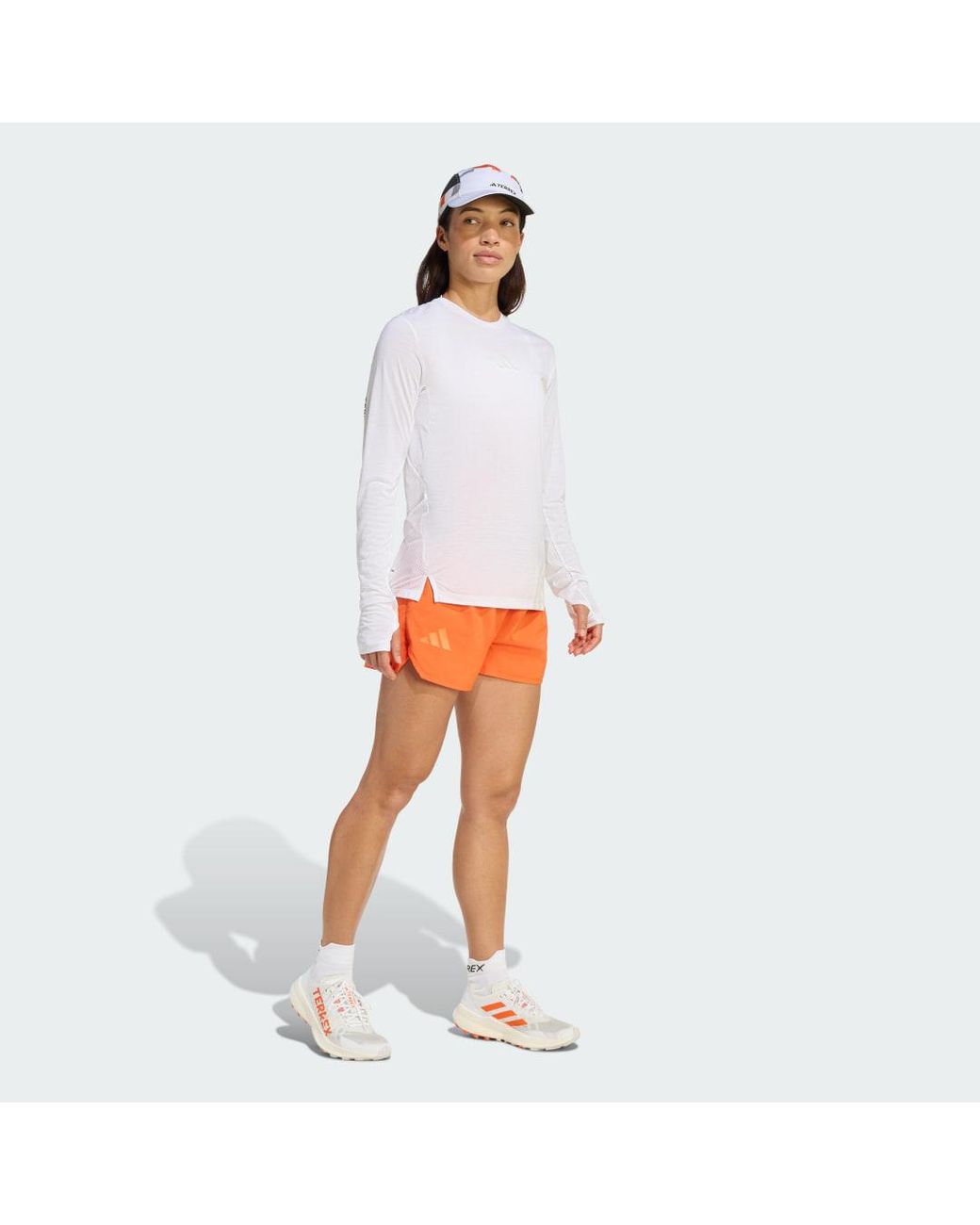 Adidas White Terrex Xperior Climacool+ Long Sleeve T-Shirt