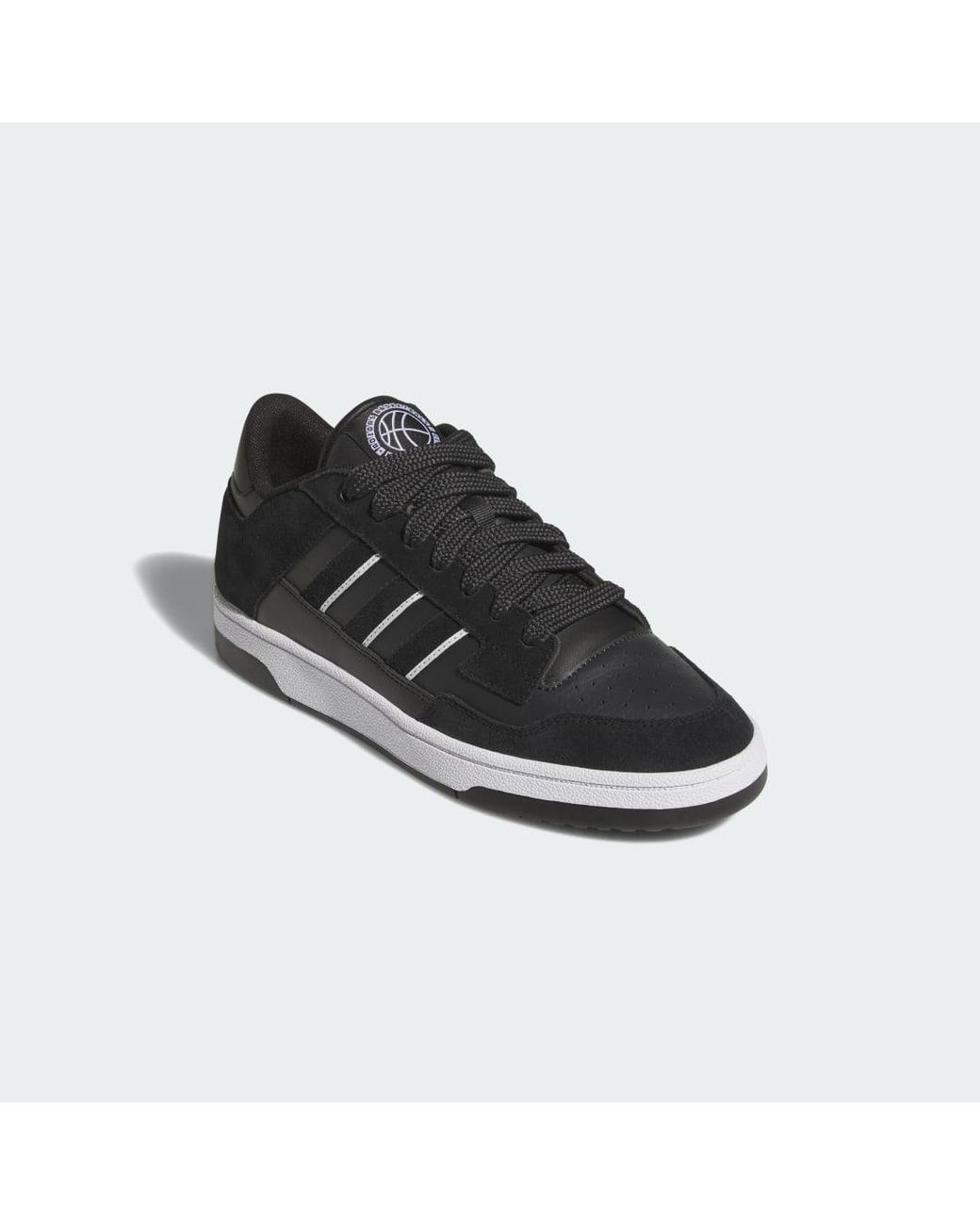 Adidas Black Rapid Court Low Shoes