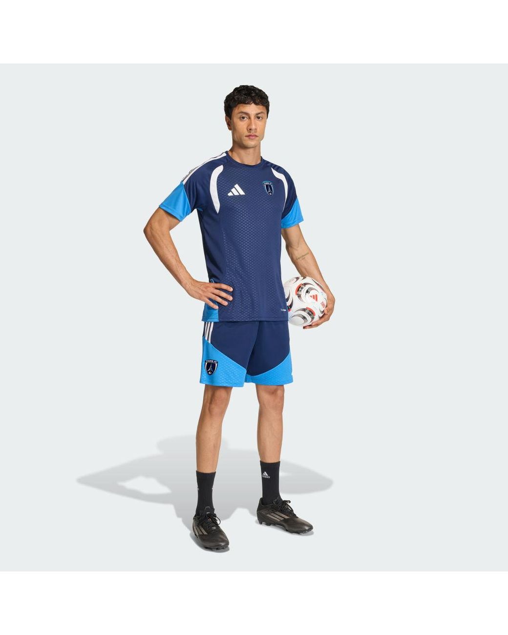 Adidas Blue Paris Fc Training Jersey for men