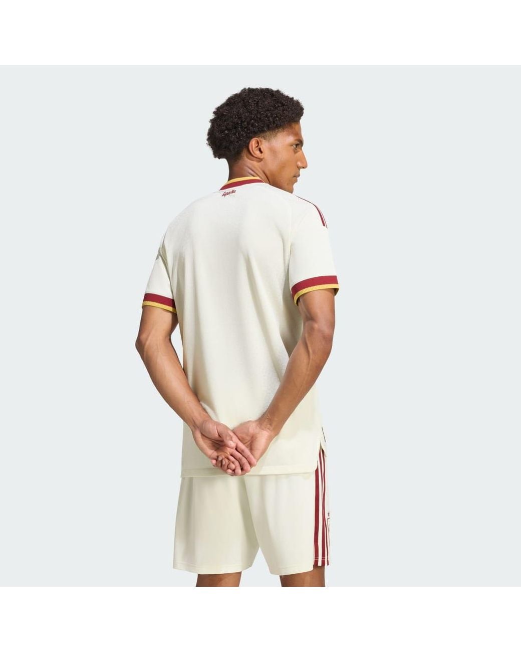 Adidas Natural Spain 26 Away Authentic Winners Jersey for men