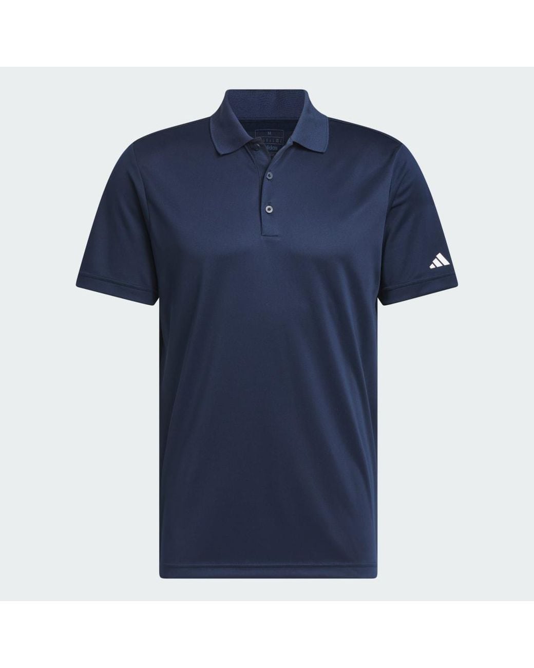 Adidas Blue Core Performance Primegreen Polo Shirt for men
