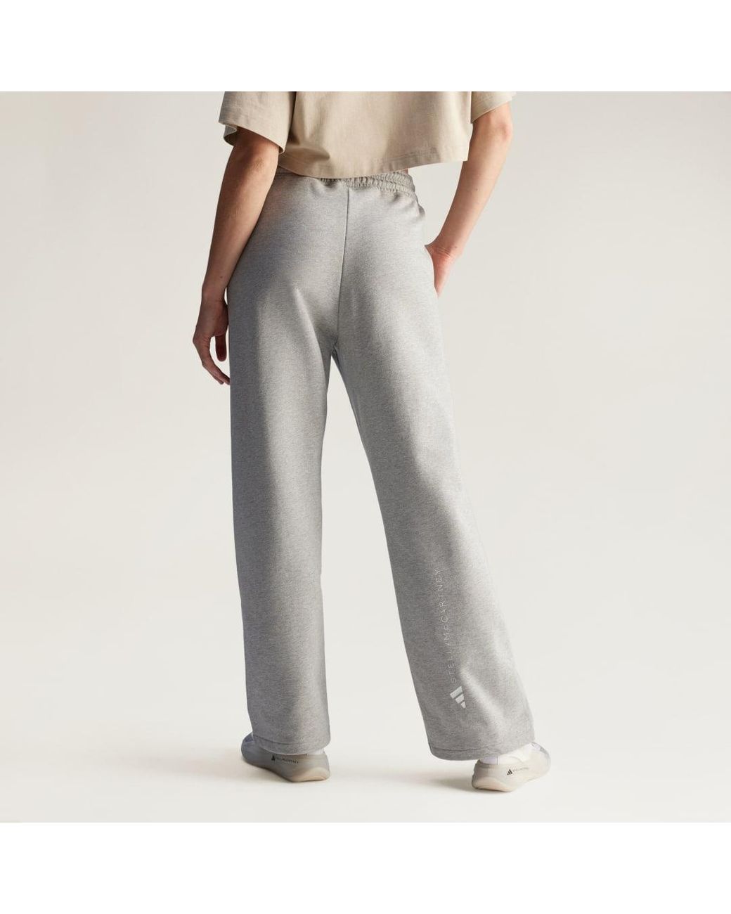 Adidas Gray By Stella Mccartney Straight Leg Joggers