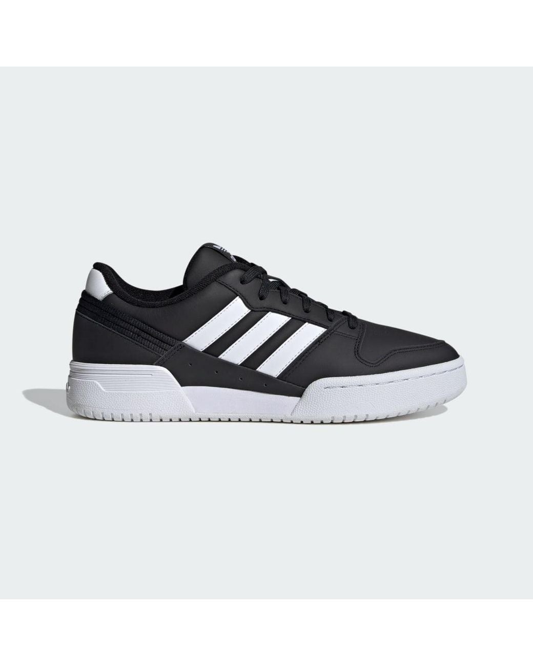 Adidas Black Team Court 2.0 Str Shoes for men