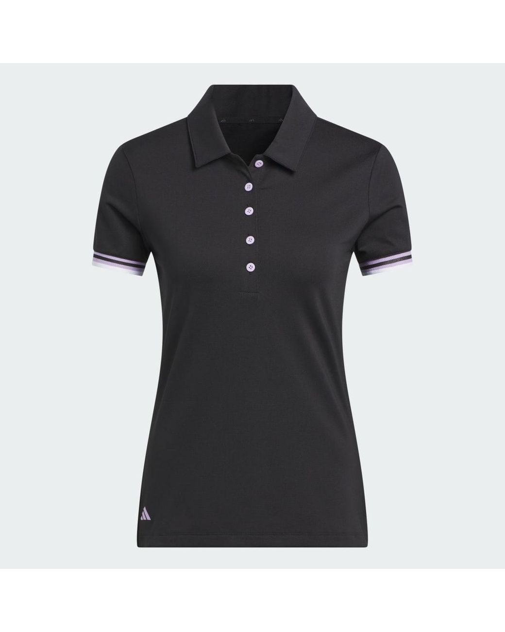 Adidas Originals Black Ultimate365 Short Sleeve Polo Shirt