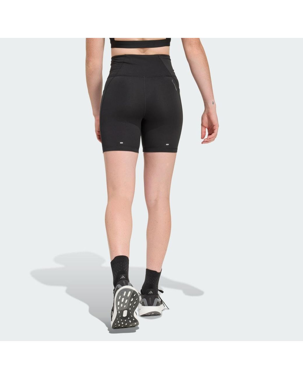 Adidas Black Adi365 Climacool Running Short Leggings