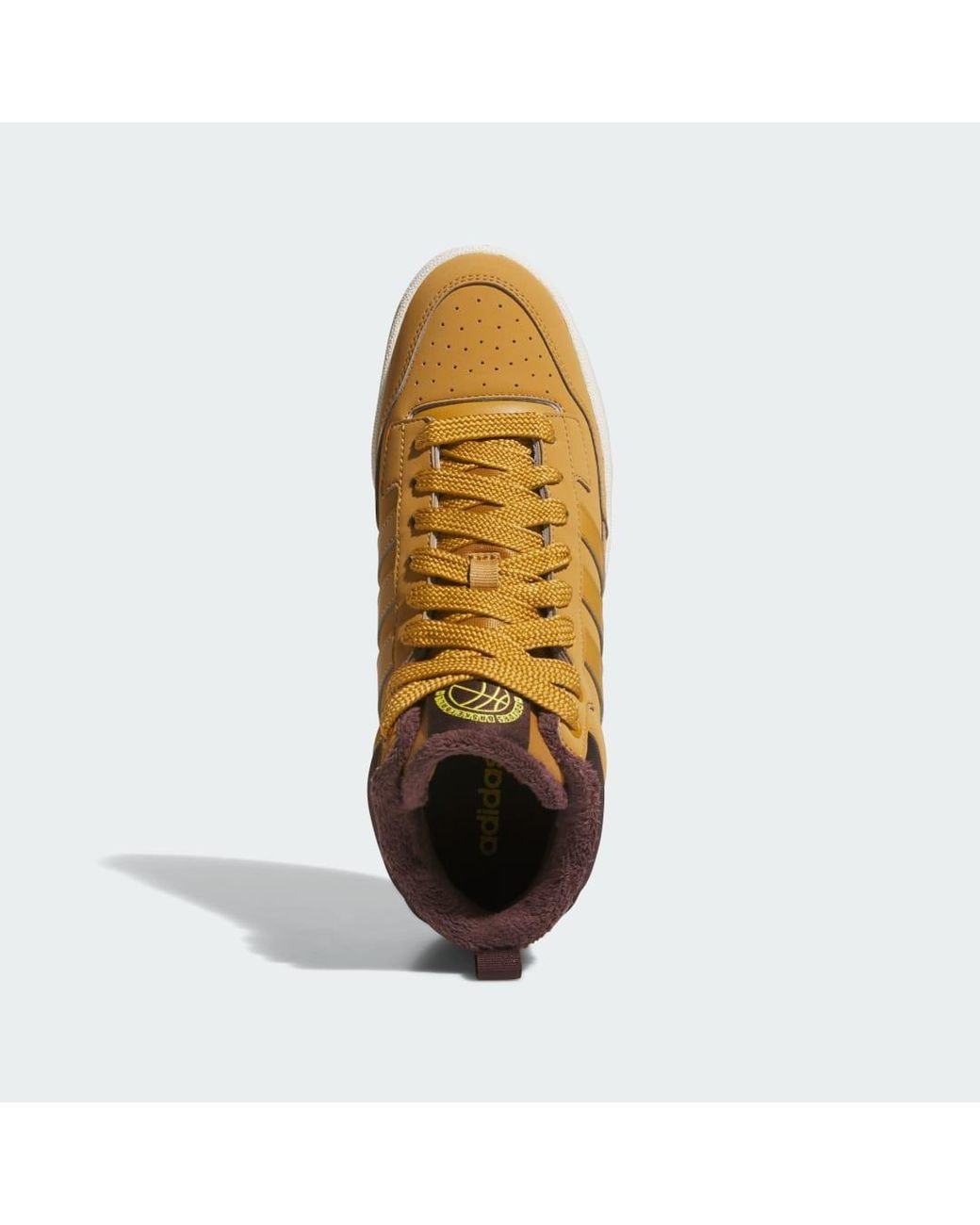 Adidas Brown Rapid Court Mid Winterized Shoes