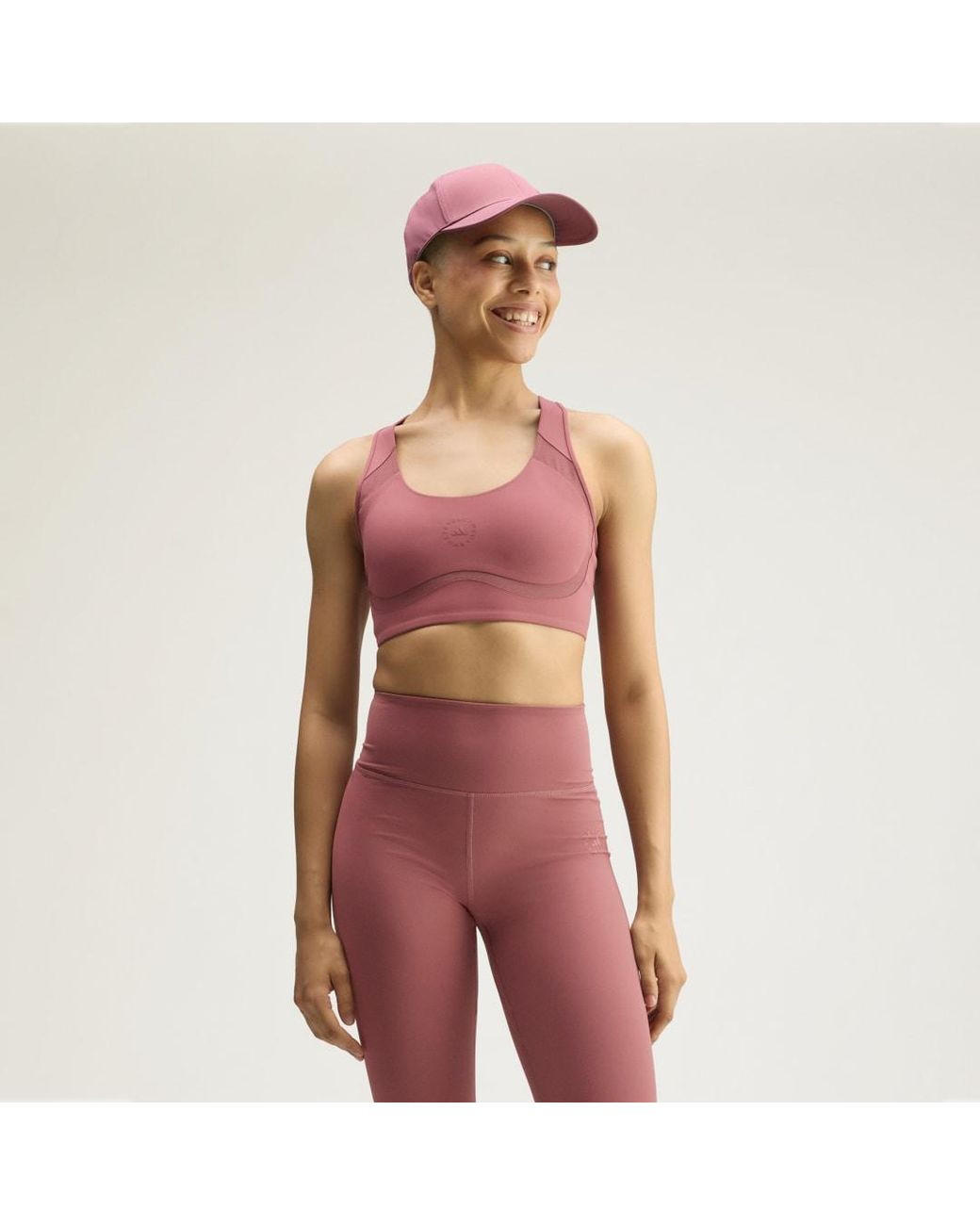 Adidas Red By Stella Mccartney Truepurpose Training Medium Support Bra
