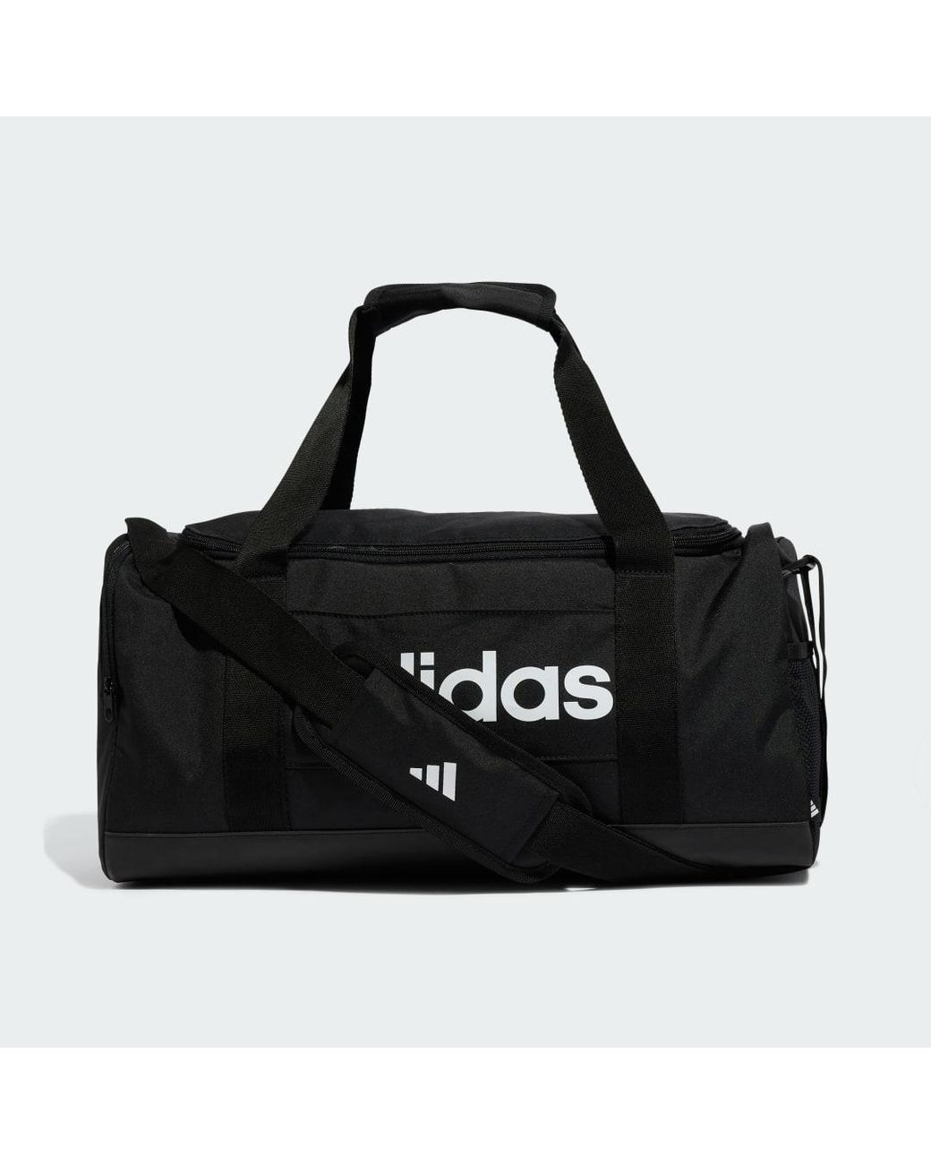 Bolsa De Deporte Pequeña Linear Adidas de color Gray