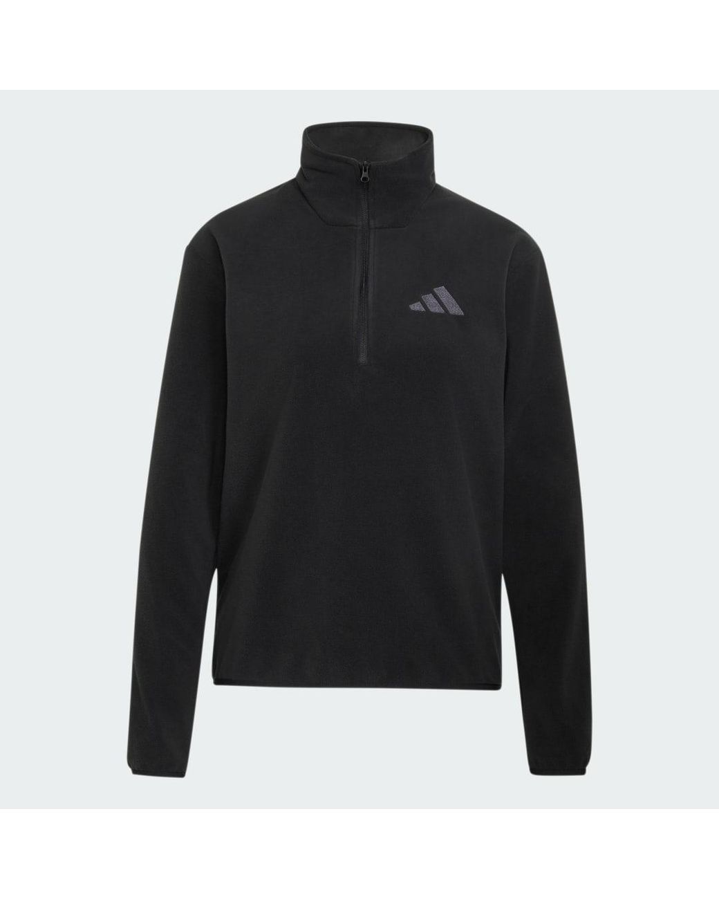 Adidas Black Terrex Multi Essentials Half Zip Fleece Jacket