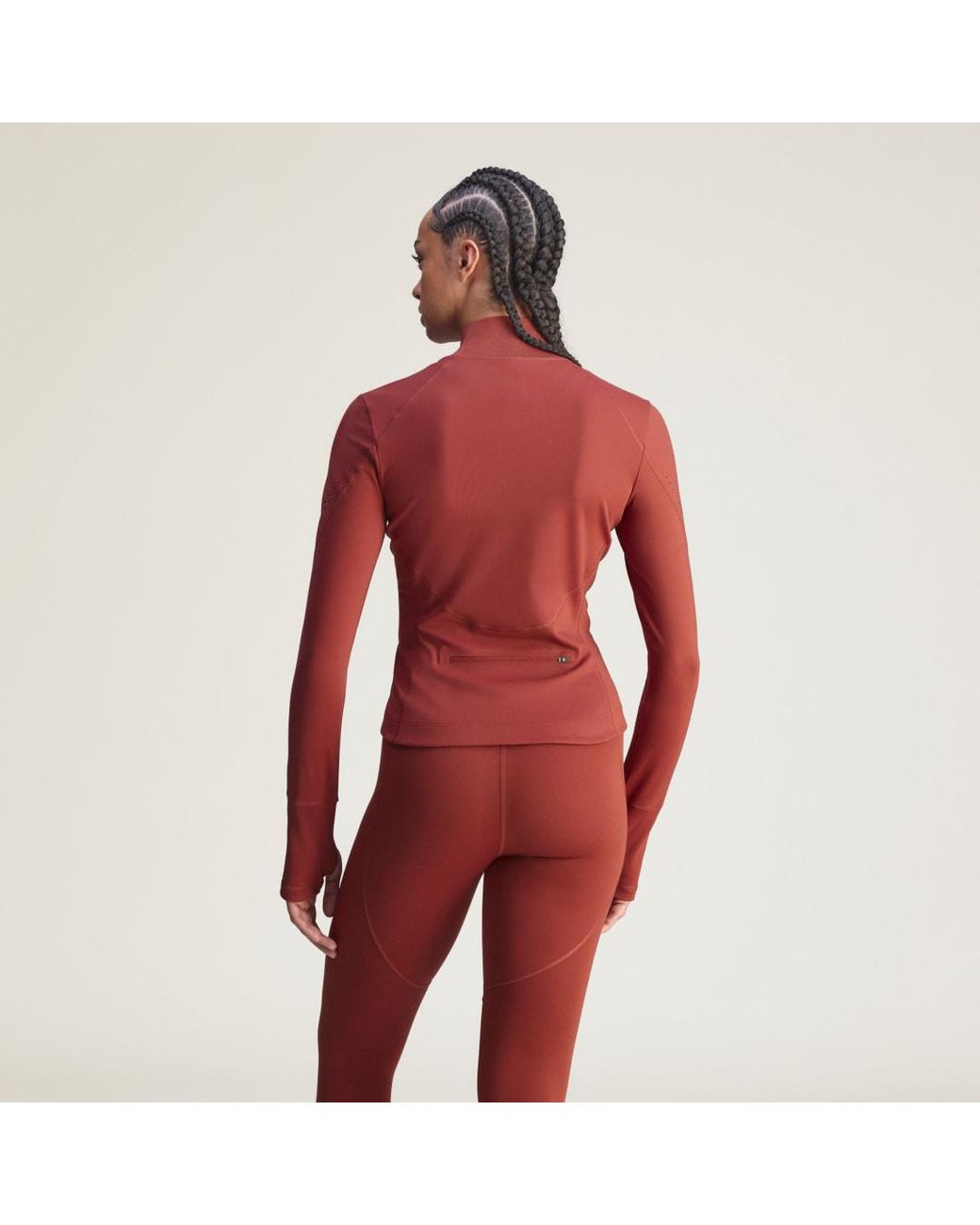 Adidas Red By Stella Mccartney Training Midlayer Jacket