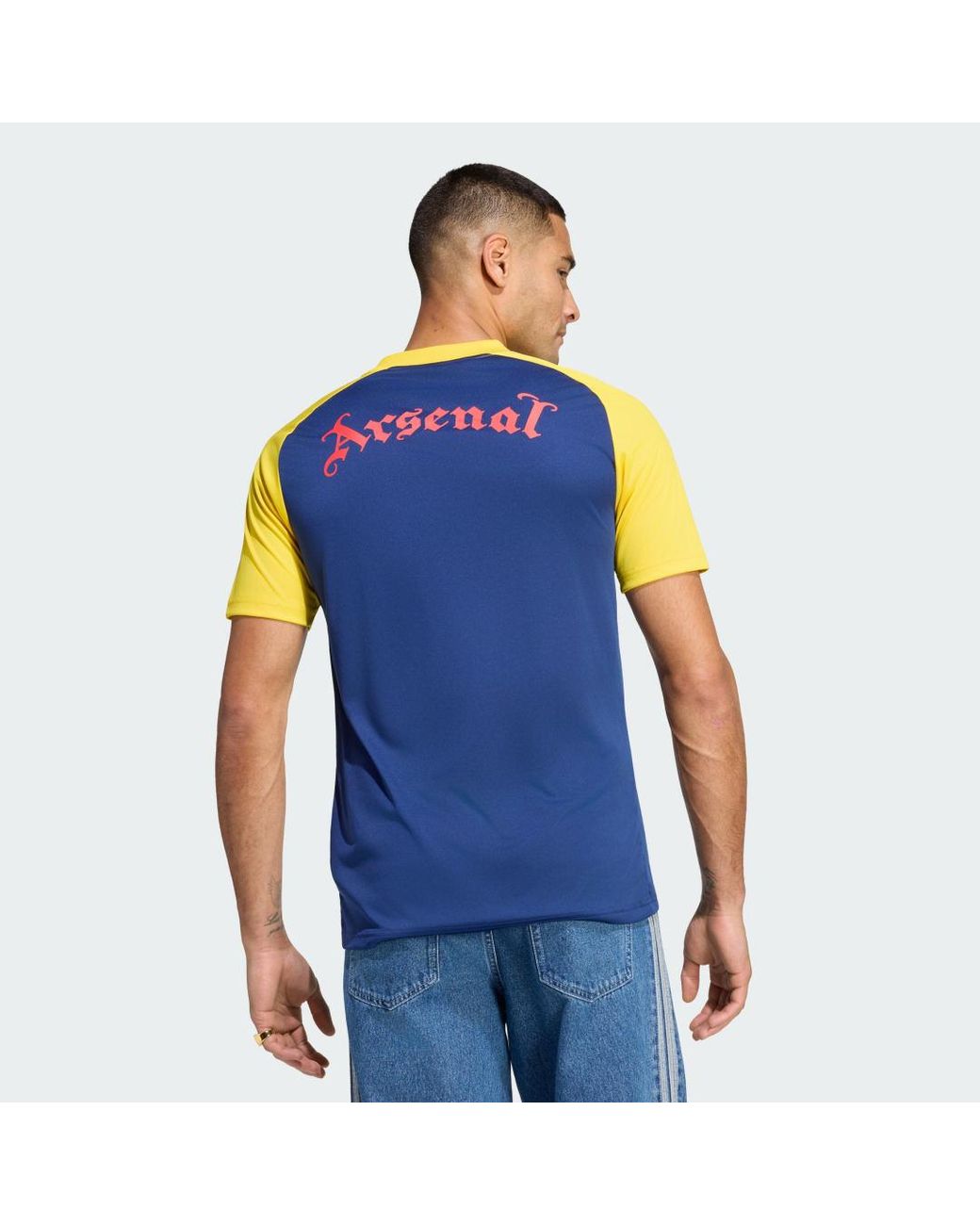 Adidas Blue Arsenal 2026/27 Away Pre-match Top for men