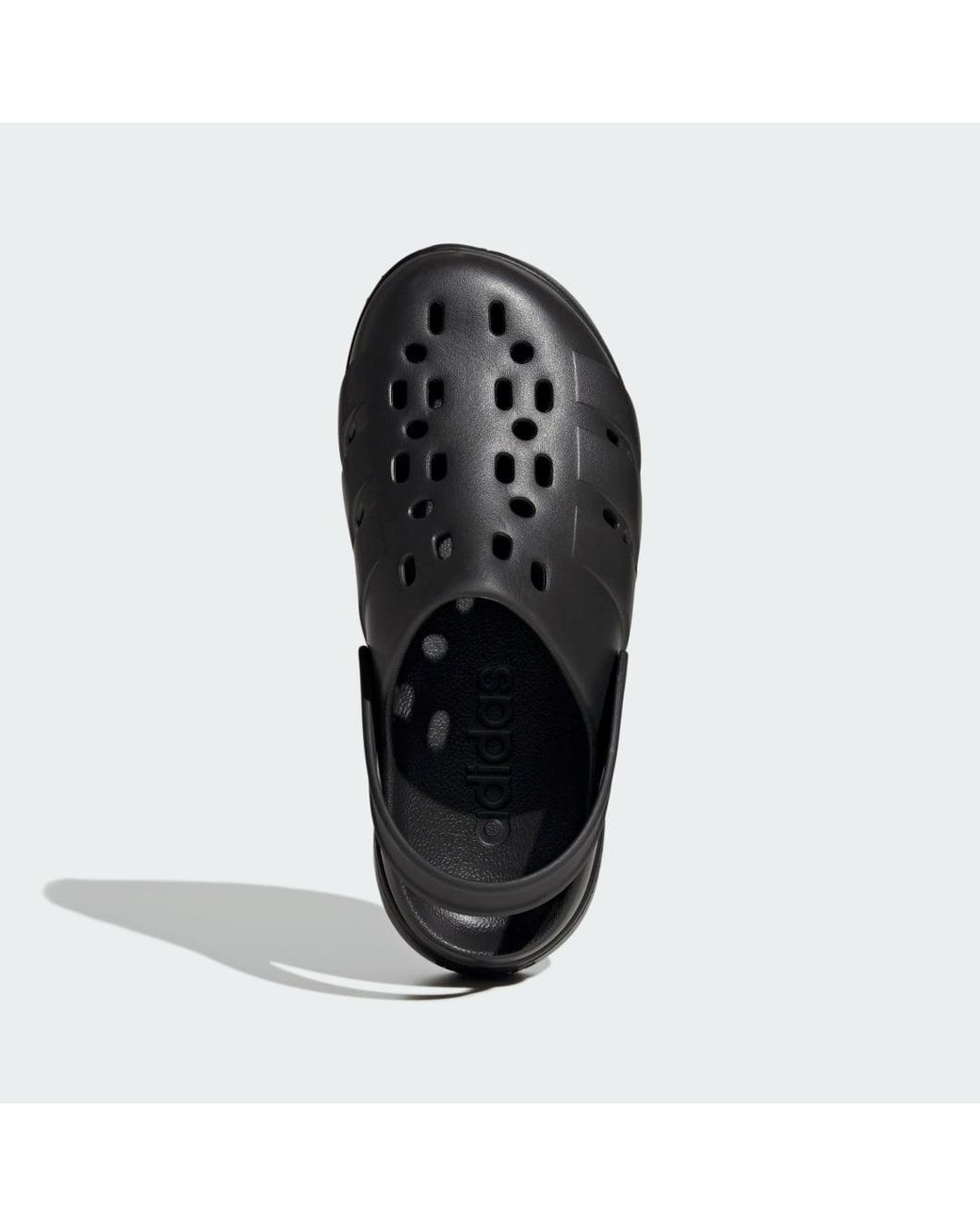 Adidas Black Women Adult Adilette Platform Clog 6