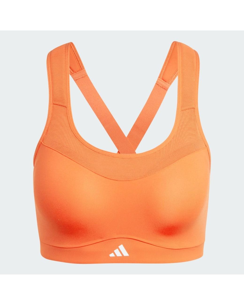 Adidas Orange Tlrd Impact Training High-Support Bra