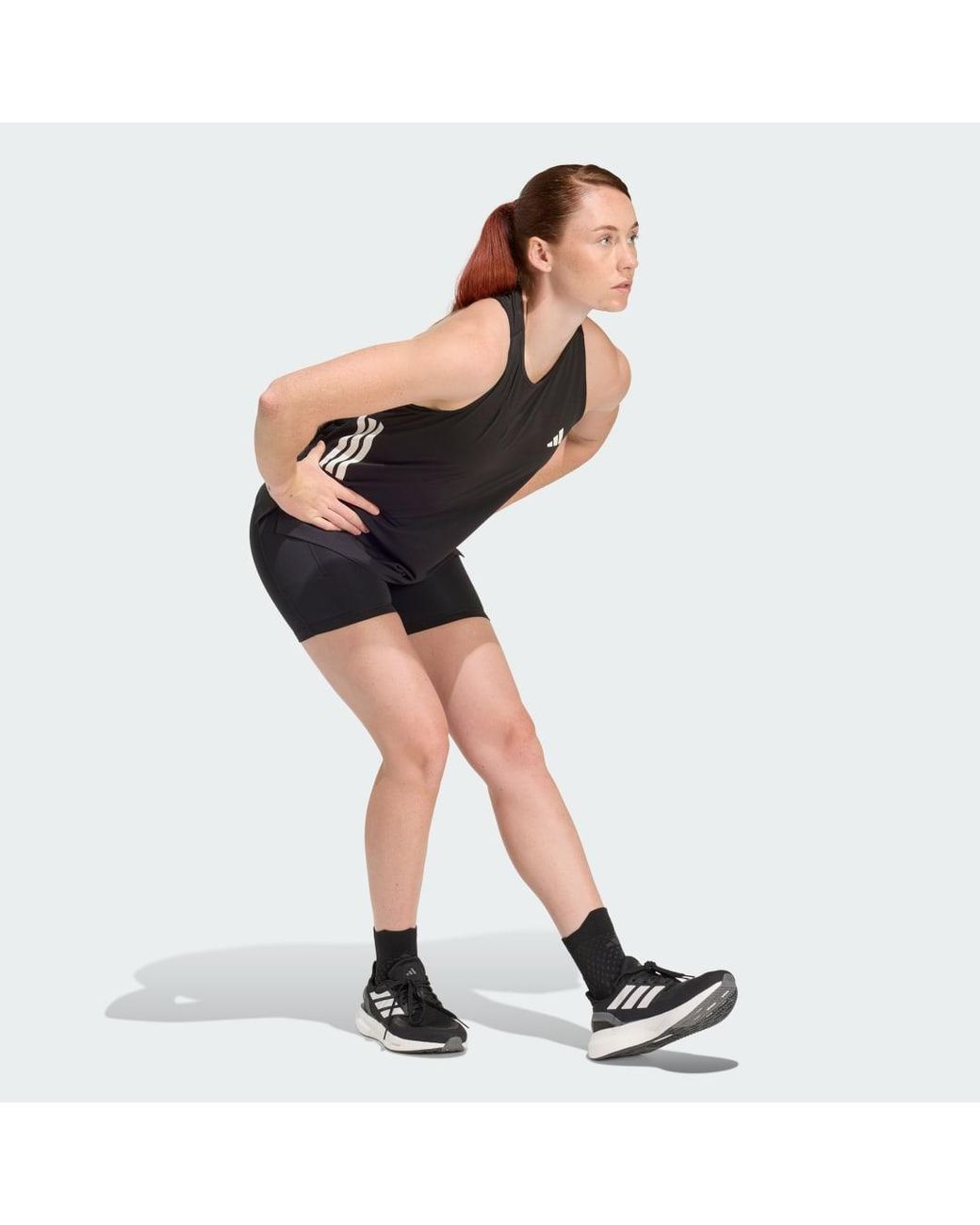 Adidas Black Adi365 Climacool Running Short Leggings