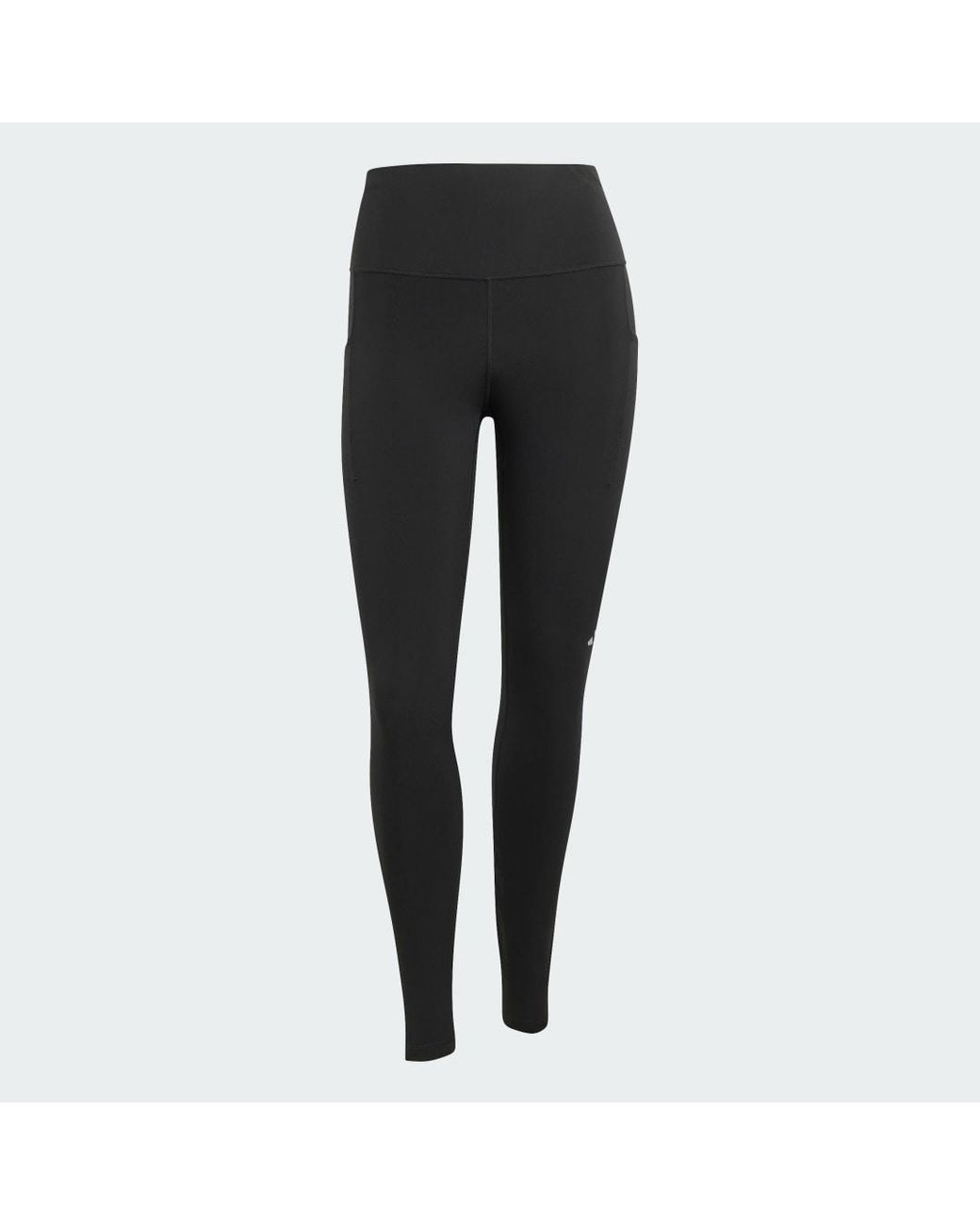 Adidas Black Adi365 Climacool 3 Stripes Running Full Length Leggings