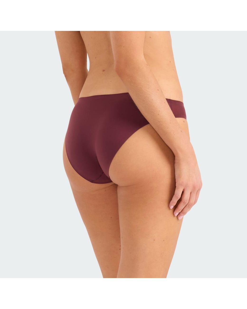 Adidas Red Active Light Flex Panty Pack 3Pk Bikini