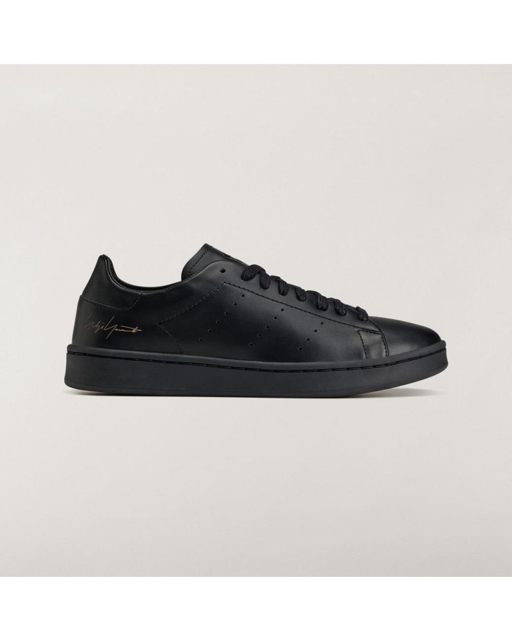 Adidas Black Y-3 Stan Smith Trainers