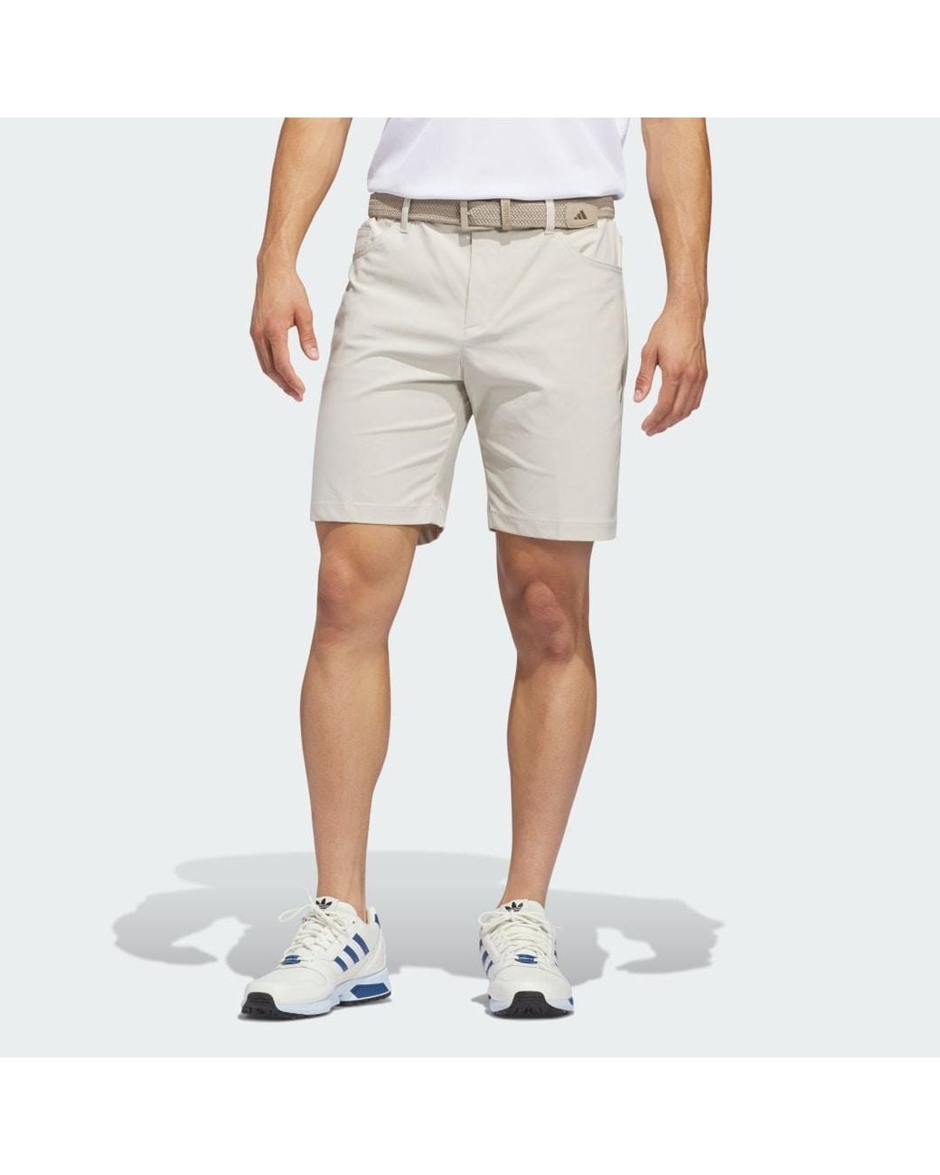 Adidas Natural Ultimate365 5-Pocket Golf Shorts for men