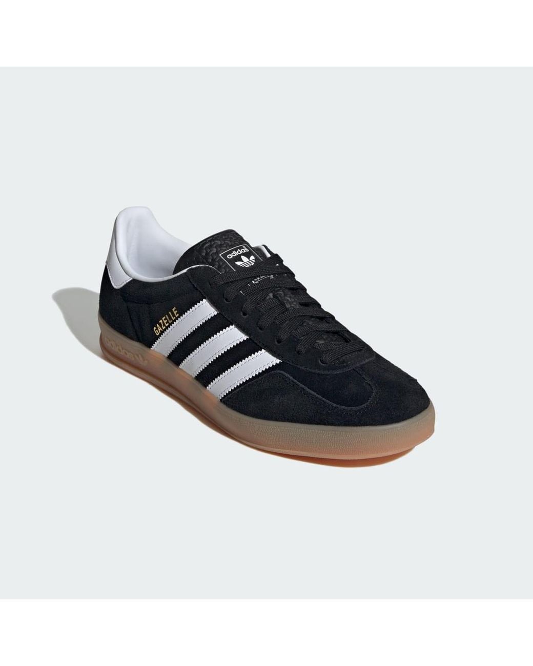 Adidas Black Gazelle Indoor Shoes