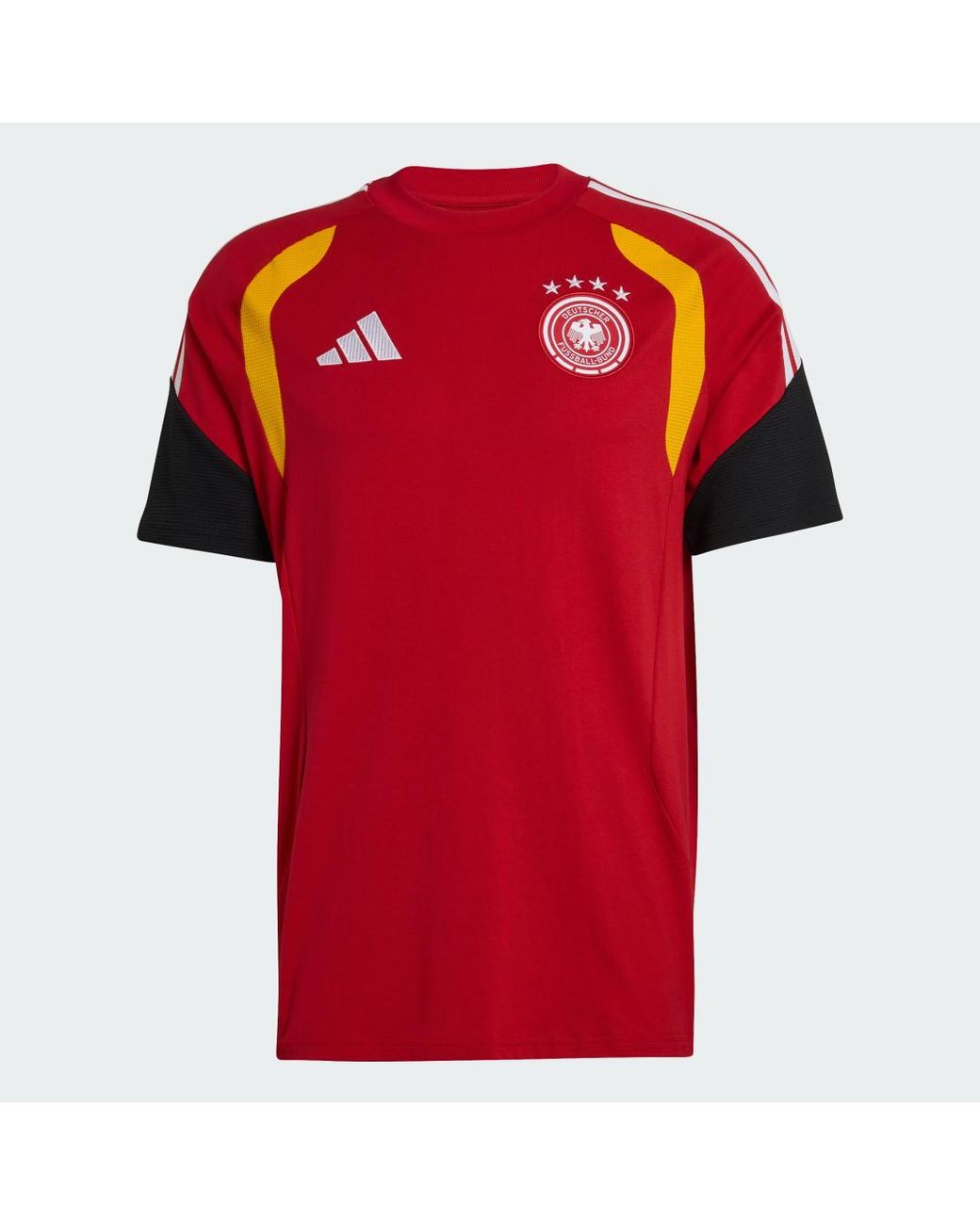 Adidas Red Germany 26 Tiro Sweat T-Shirt for men