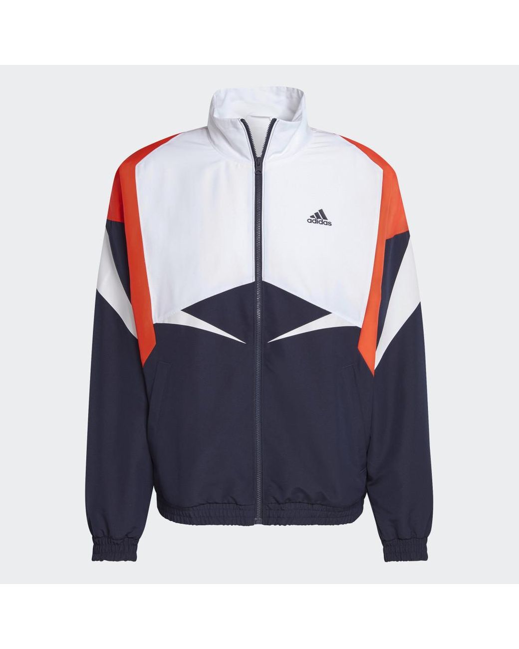 Adidas block track top online