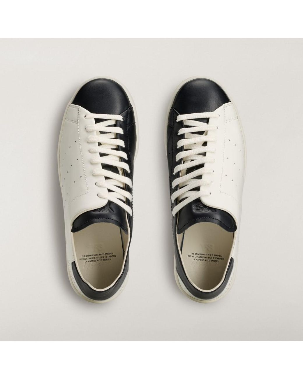 Adidas White Y-3 Diagonal Stan Smith Trainers