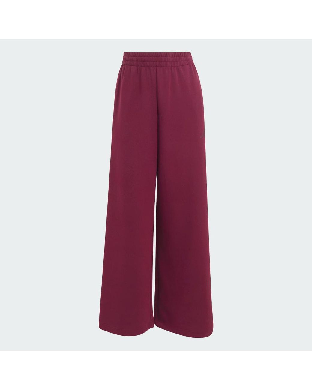 Adidas Originals Red Soft Lux Straight Leg Tracksuit Bottoms