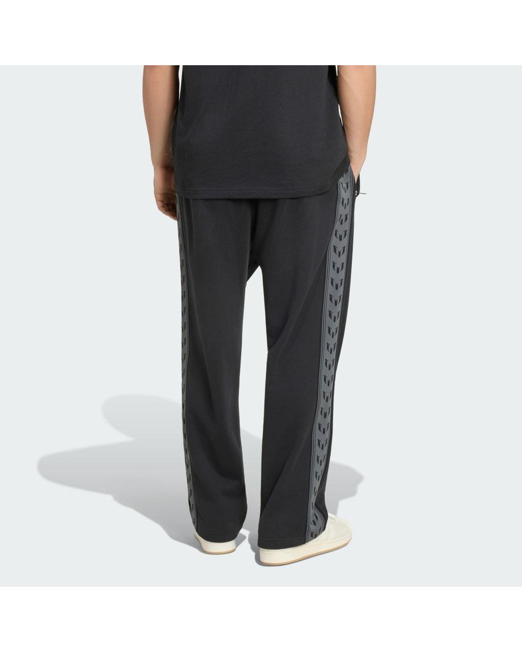 Adidas Black Messi Originals Tracksuit Bottoms for men