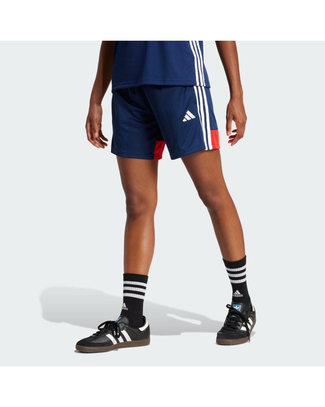 Adidas Blue Tiro 25 Essentials Shorts