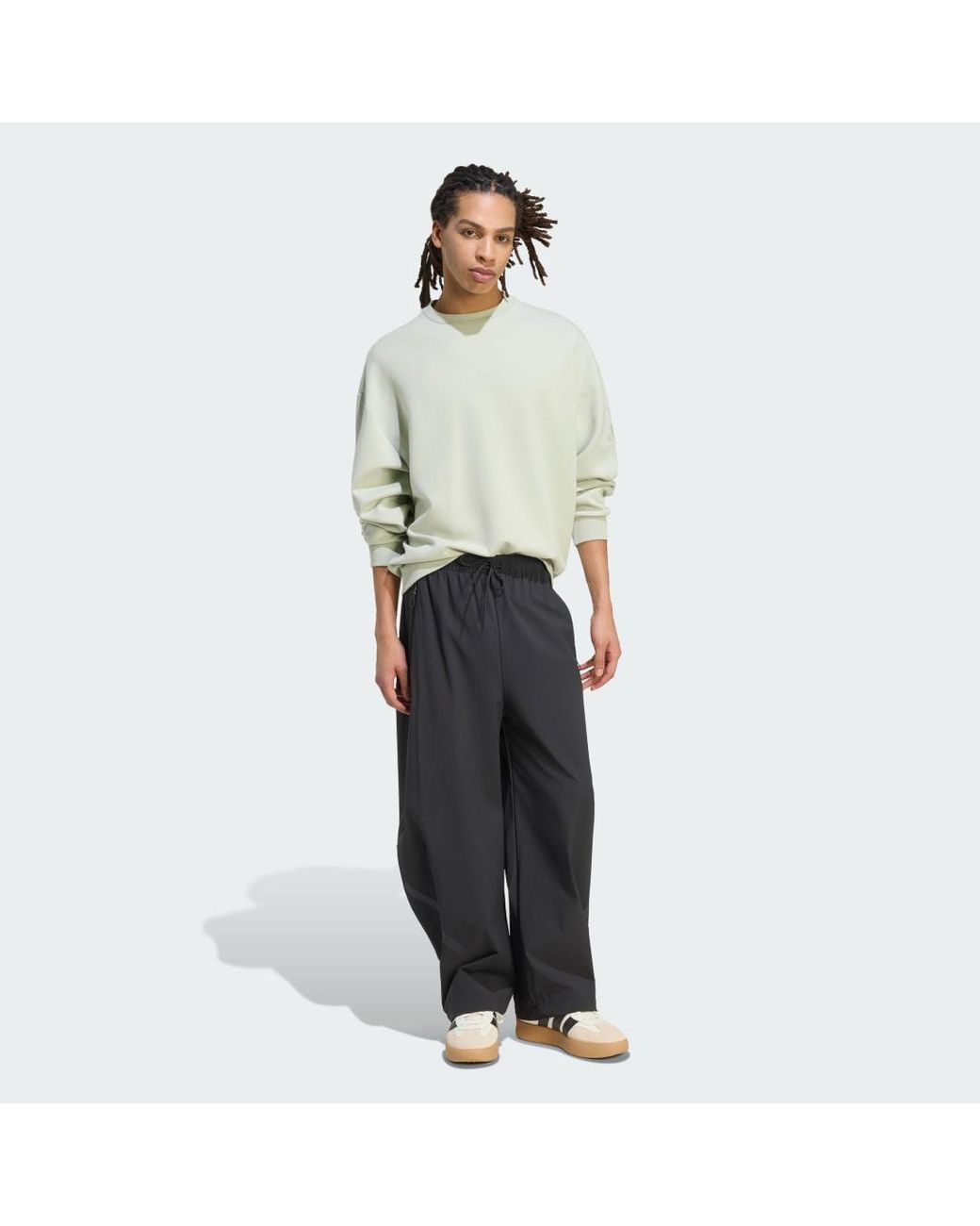 Adidas Black Z.N.E. Woven Pant for men